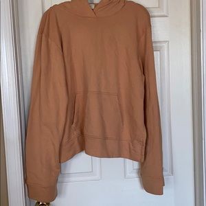 Peach hoodie
